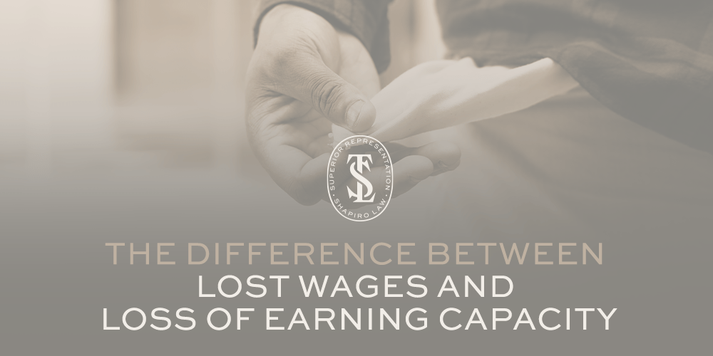The Difference Between Lost Wages and Loss of Earning Capacity