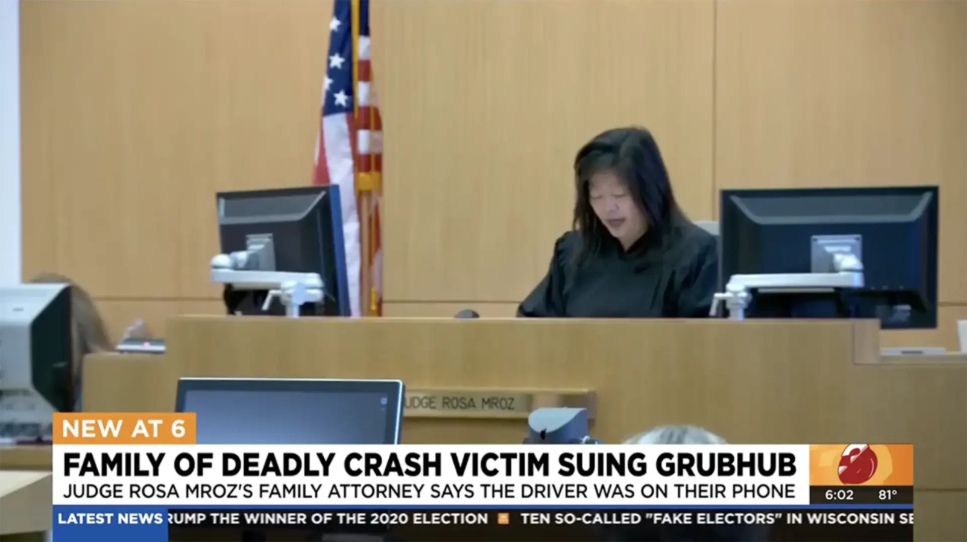 Family of Judge Files Wrongful Death Lawsuit Against Grubhub